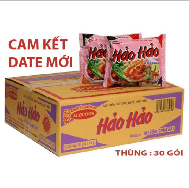 Thùng mì hảo hảo chua cay 15 gói