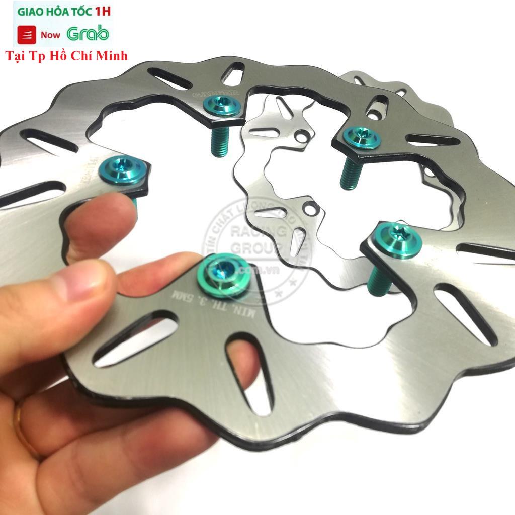 Cặp Đĩa Thắng Trước Sau Cho Ex150 Galfer (Combiz) V3