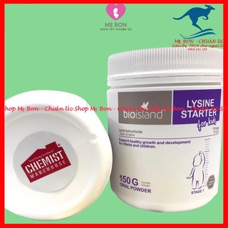 Bột Lysine tăng chiều cao Bioisland 150g (có tem chemist)