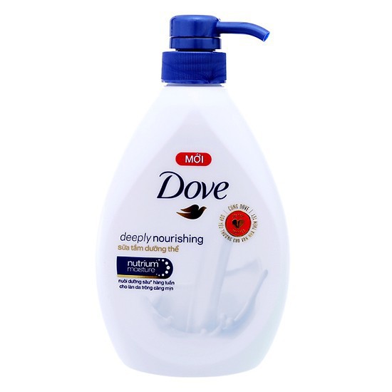 sữa tắm dưỡng thể Dove dưỡng ẩm chuyên sâu 527ml