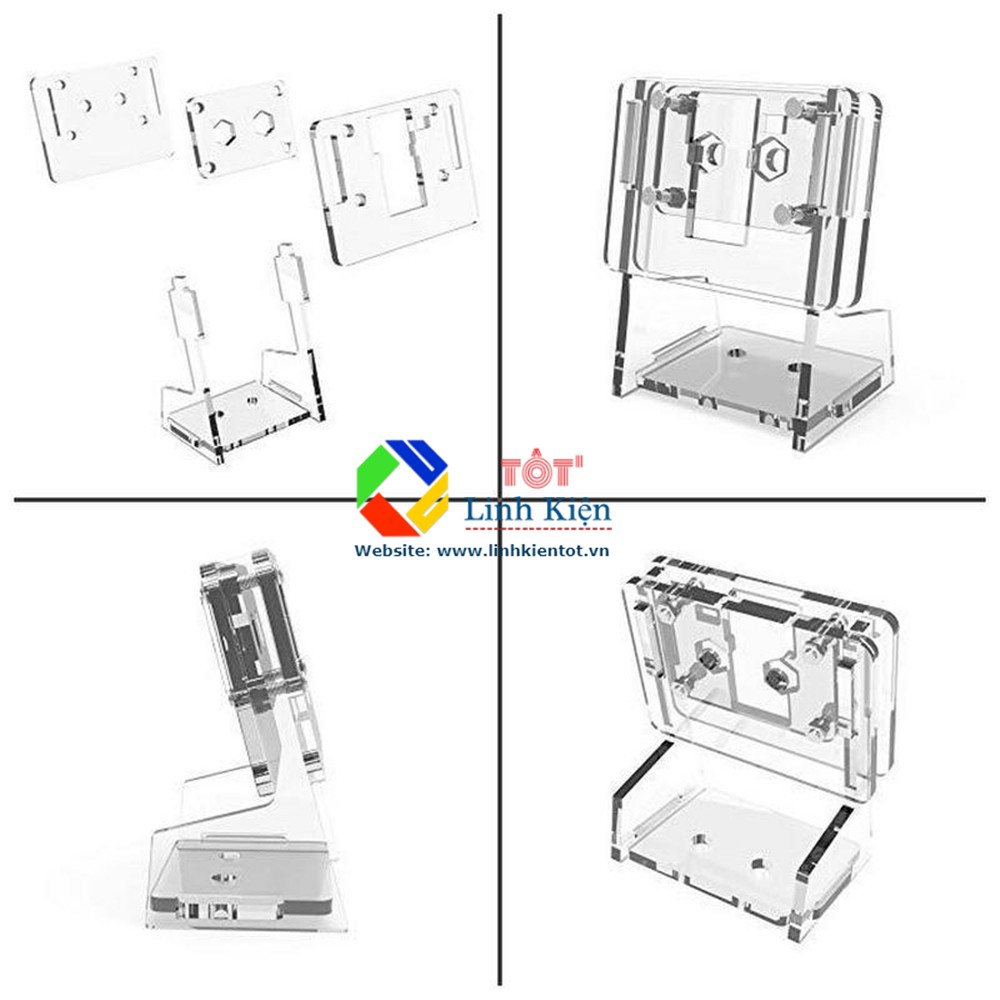 Vỏ hộp Camera Raspberry Pi V2 - case camera raspberry pi 3,pi4
