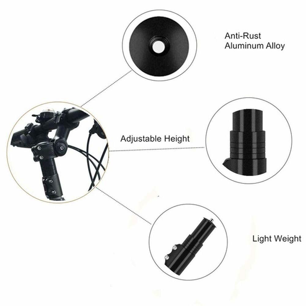 Trục Nâng Mở Rộng Phuộc Xe Đạp Bằng Hợp Kim Nhôm MIQUEL