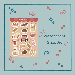 Sticker bakery - hình dán bánh ngọt