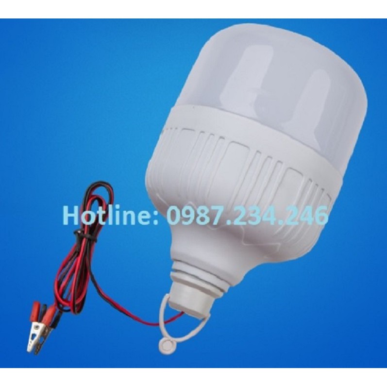 SALE SỐC - Bóng Đèn LED 12V kẹp bình Ắc Quy tiết kiệm điện siêu sáng siêu rẻ