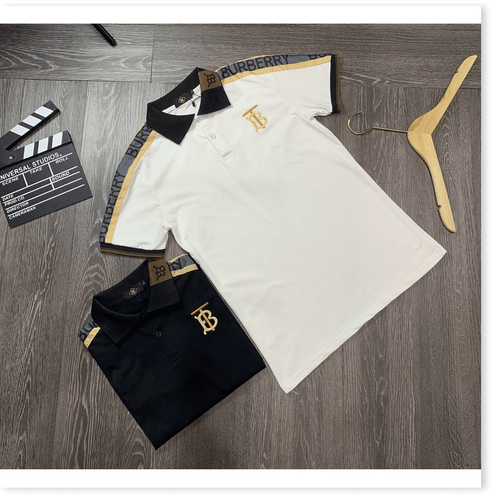 Áo Thun Nam Cổ Bẻ Ngắn Tay In Thêu Đẳng Cấp [Hàng Mới Về] HP