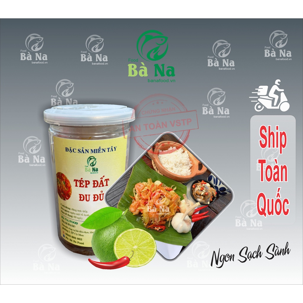 [Đặc sản Cà Mau] Mắm tép đất trộn đu đủ _ Hộp 500gr_Thơm nức mũi, ăn ngất ngây