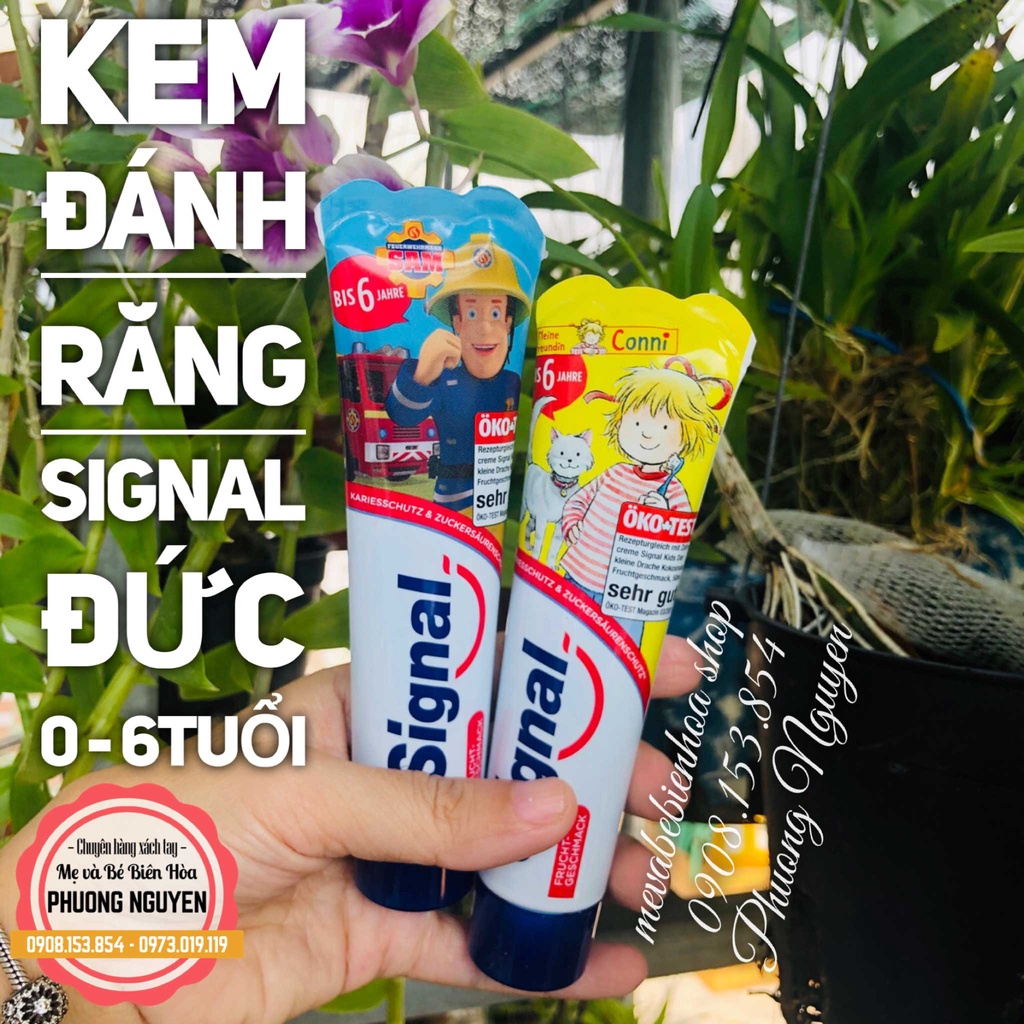 Kem đánh răng Signal 0-6 tuổi