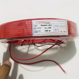 10m dây điện đỏ đen, dây đôi nhỏ hàn led loãi đồng