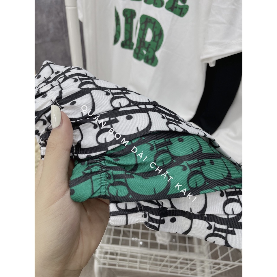 [10.10 Sale Freeship] Set bộ đồ ngủ quần dài cao cấp, set bộ áo thun form rộng quần dài kẻ sọc caro năng động, thoải mái