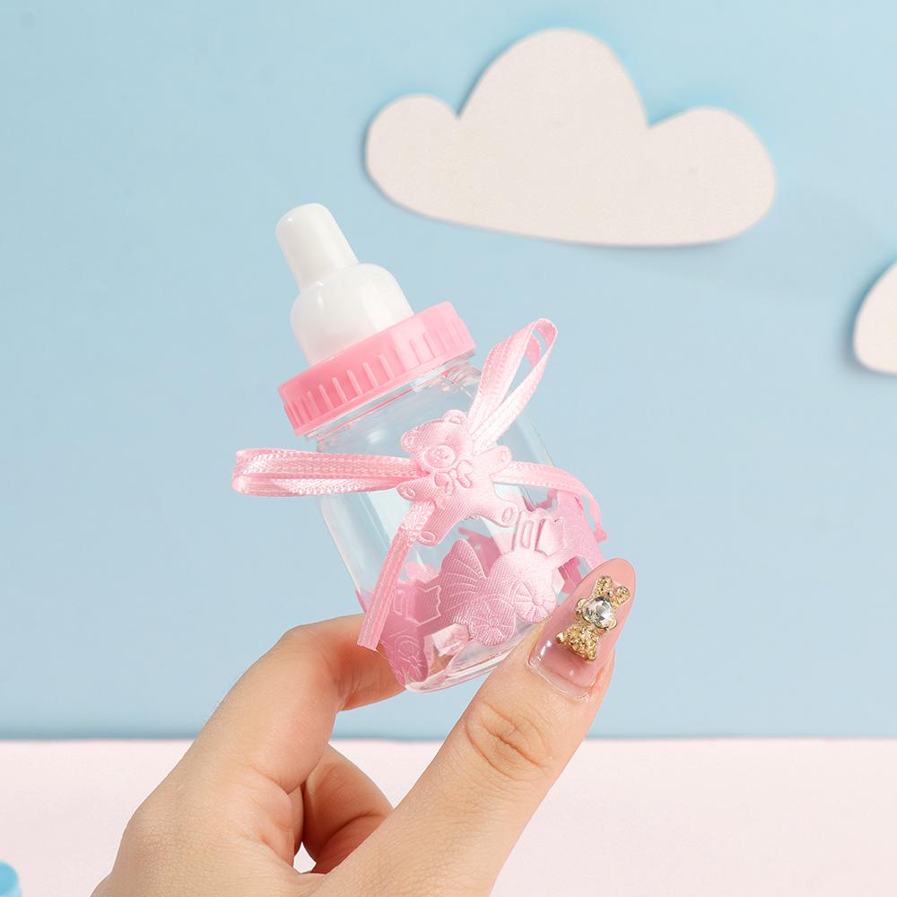 MUVAKO Hộp Đựng Kẹo Trong Suốt Có Thể Đổ Đầy Phong Cách Phương Tây