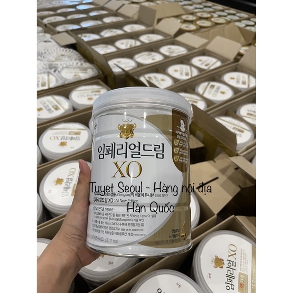[Hàng Hàn bay air] Sữa XO số 1,2,3,4,5 loại 800g - sữa bột Hàn Quốc cho bé