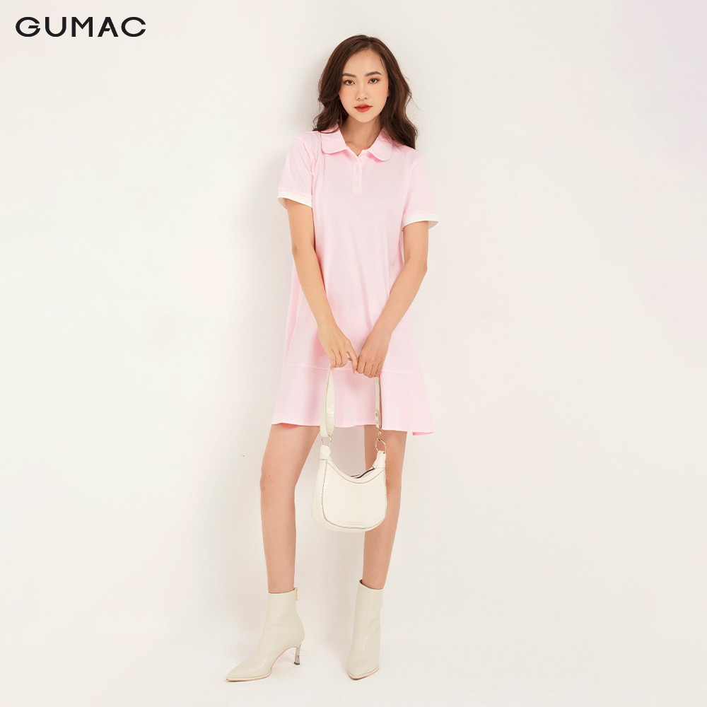 Đầm suông nữ GUMAC đuôi cá đủ màu đủ size, phong cách trẻ trung năng động DB1113 | BigBuy360 - bigbuy360.vn