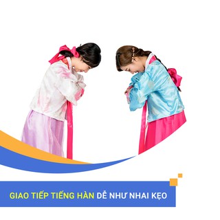 [Voucher - Khóa học Online] Giao tiếp tiếng Hàn dễ như nhai kẹo tại Kyna.vn