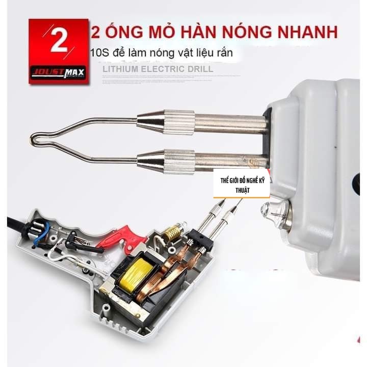 Mỏ hàn xung sung 100w - mỏ hàn thiếc ( joust max jst2901 ) tặng têm 1 hộp nhựa thông