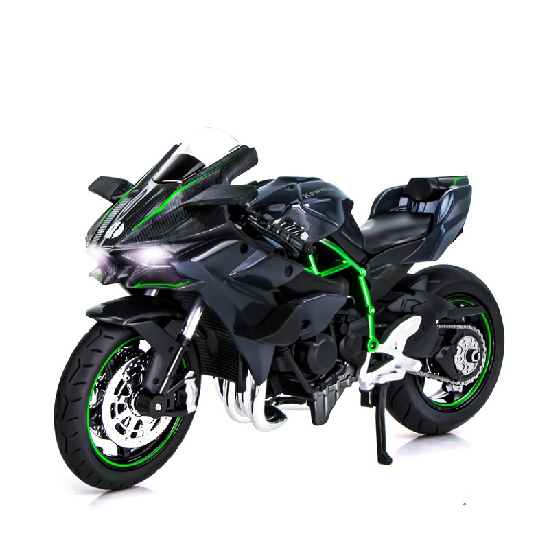Mô hình siêu xe quỷ vương Kawasaki tỷ lệ 1:12