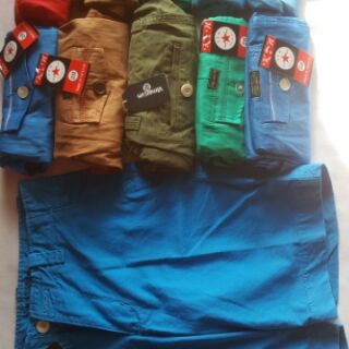 Quần short kaki nhiều màu