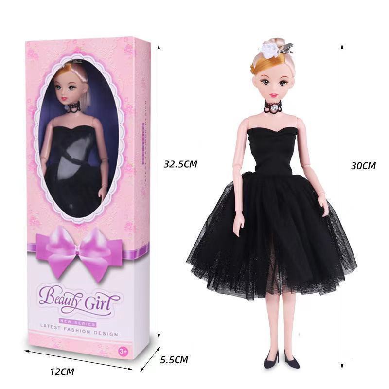 Yaner Barbie Búp bê ba lê bối rối Bộ đồ chơi trẻ em gái hộp quà Play House Kindergarten Bán buôn