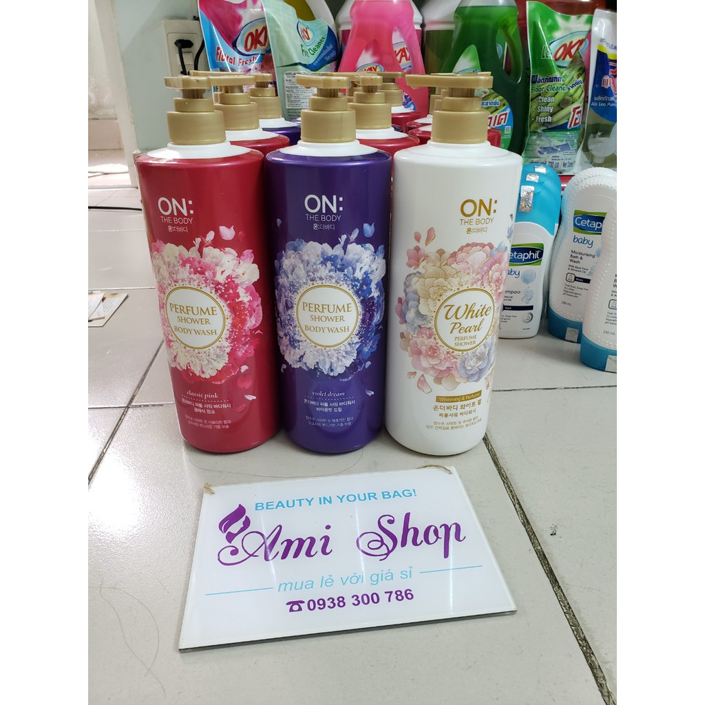 Sữa tắm On the body Perfume 1000ml