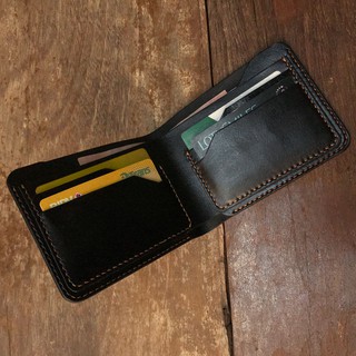 Ví da nam Classic thời trang - Da bò thật - Ví da handmade thủ công