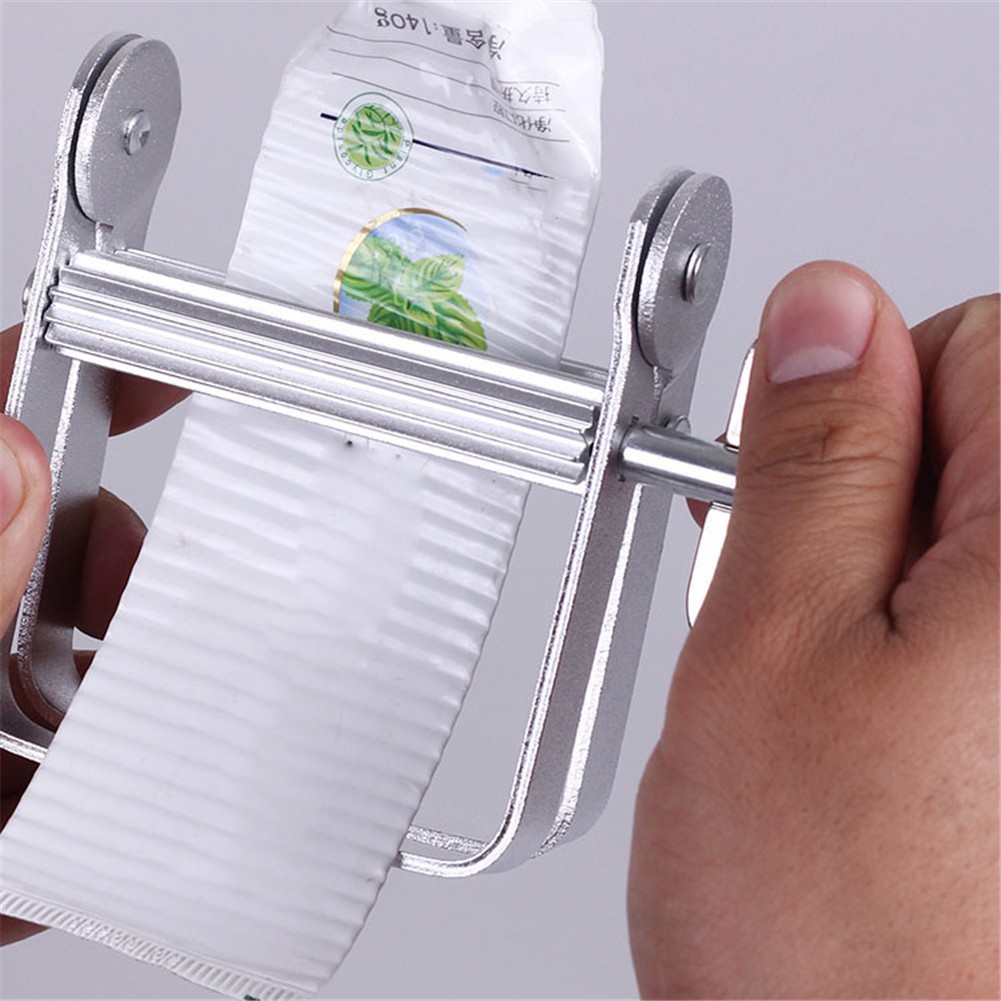 Dụng cụ vắt kem đánh răng bằng kim loại tiện dụng