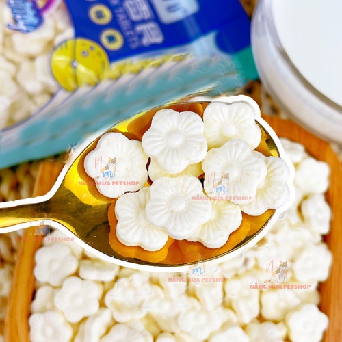 Canxi cho mèo, chó vị sữa dê cao cấp bổ sung chất dinh dưỡng cho chó mèo