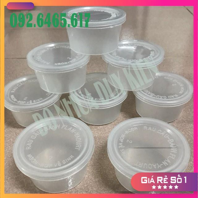 [FREESHIP] Sỉ 50 Cốc Nhựa Làm Caramen, Cốc Chua Có Nắp Loại Nhỏ  - NHẬT ANH | BigBuy360 - bigbuy360.vn