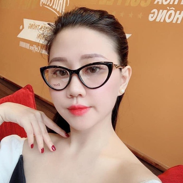 Kính Gỉa Cận Mắt Mèo Siêu Hot