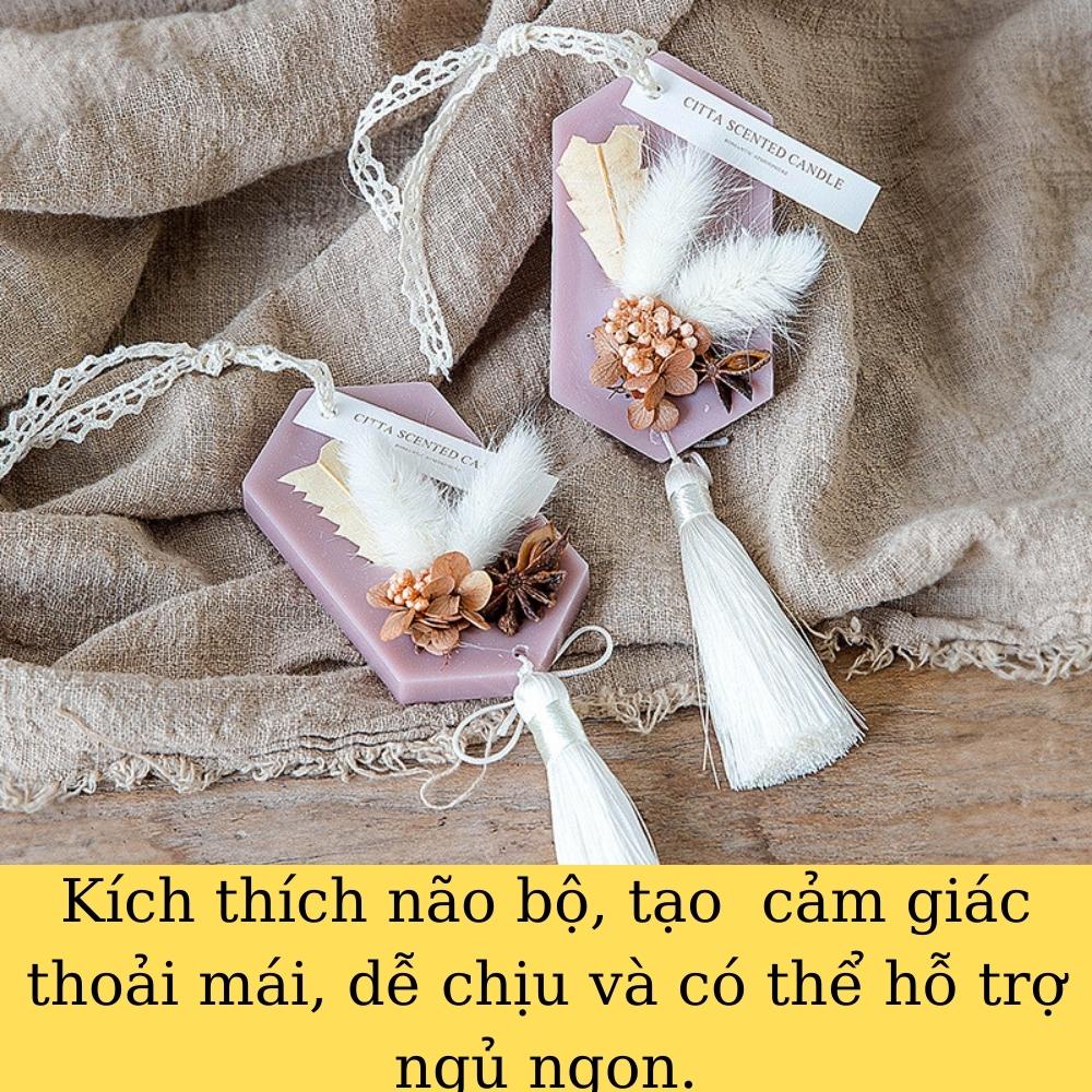 Sáp thơm phòng Chillax hình lục giác hương thơm tự nhiên khử mùi không gian nhà, góc học tập, bếp ăn, làm quà tặng