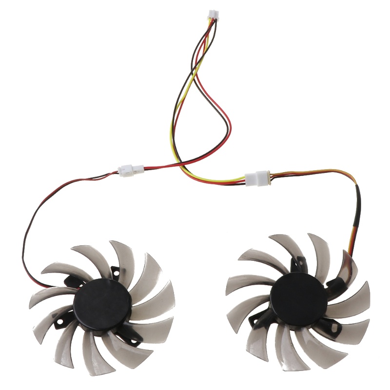 Set 2 Món Đồ Gồm 2 Món Kiểu Dáng Đơn Giản Trẻ Trung128010Sm Quạt Tản Nhiệt 3Pin Chuyên Dụng Cho GTX 460 465 560 Ti 580 650 750Ti GT440