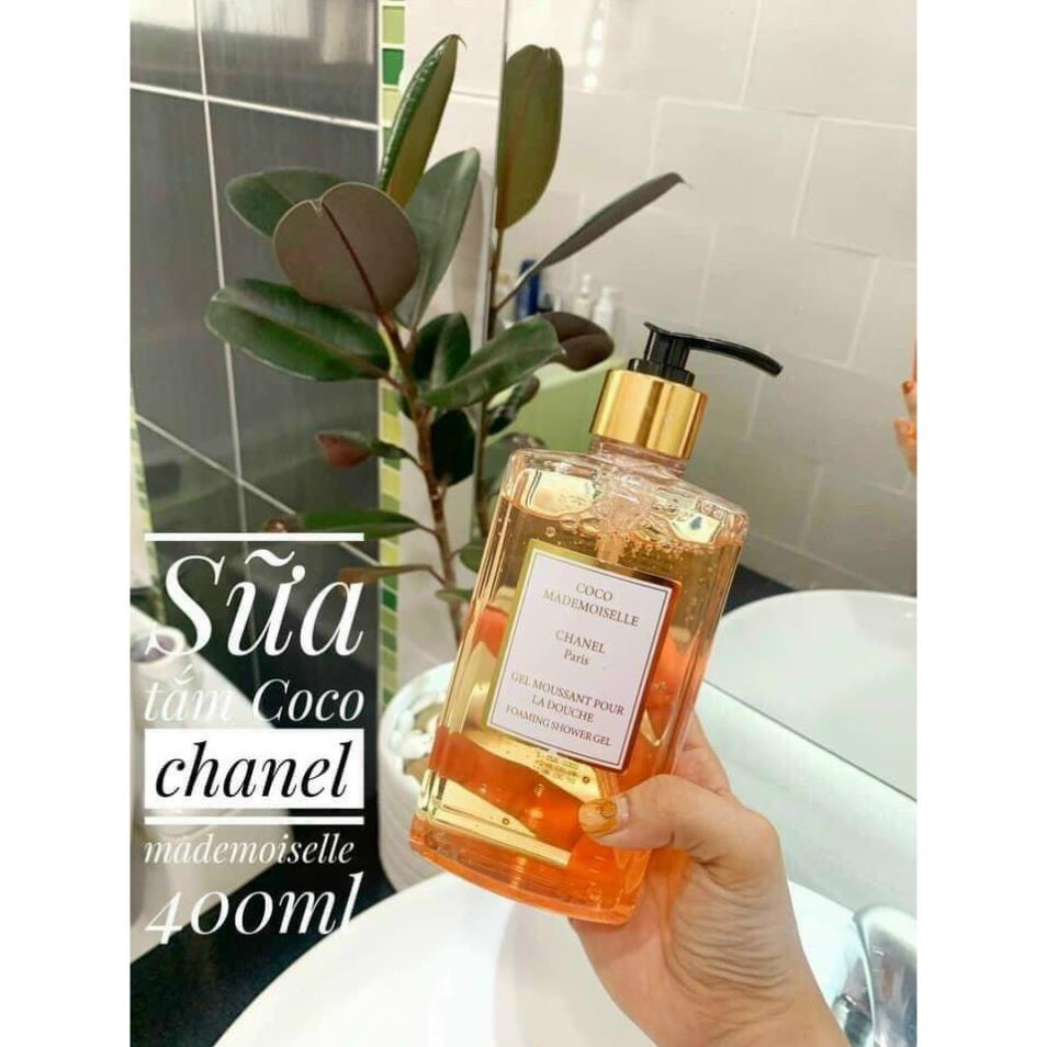 Sữa Tắm Nước Hoa CoCo Chanel Mademoiselle Tạo Bọt Trắng Da Tẩy Da Chết