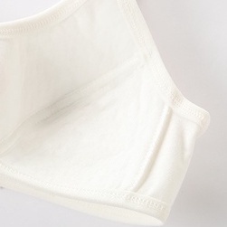 Áo Ngực Thể Thao Bằng Cotton Mềm Mại Kháng Khuẩn Thoải Mái An Toàn Cho Nữ Tuổi Teen