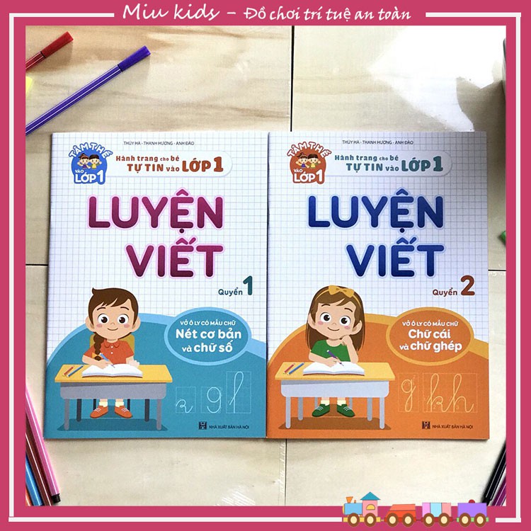 COMBO 2 Luyện viết hành trang cho bé vào lớp 1 TL218002