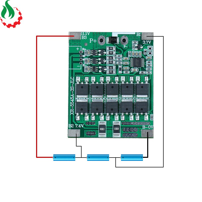 DMST Mạch 3S 12V 30A XR bảo vệ pin Li-ion 3.7V