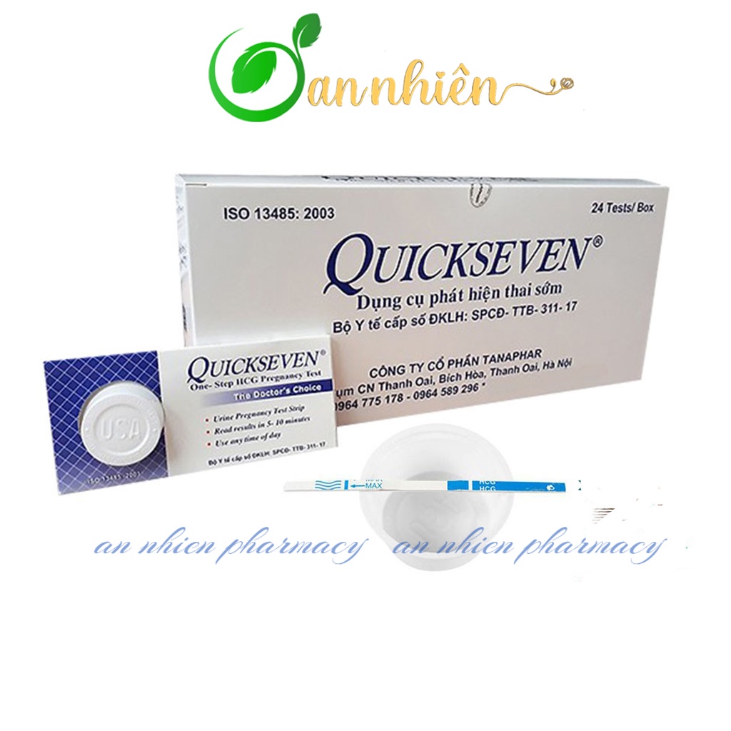 Que thử thai Quickseven – Phát hiện thai sớm - nhanh chóng - đơn giản và chính xác