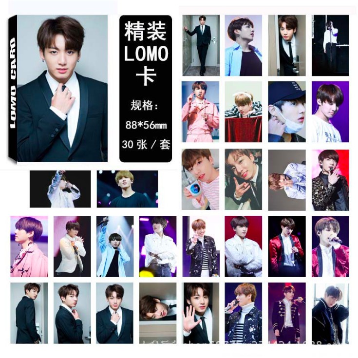 LOMO CARD JUNGKOOK 8 MẪU LOMO BTS