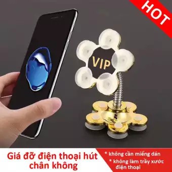 Giá đỡ điện thoại hình cánh hoa 2 đầu hút chân không siêu dính | BigBuy360 - bigbuy360.vn