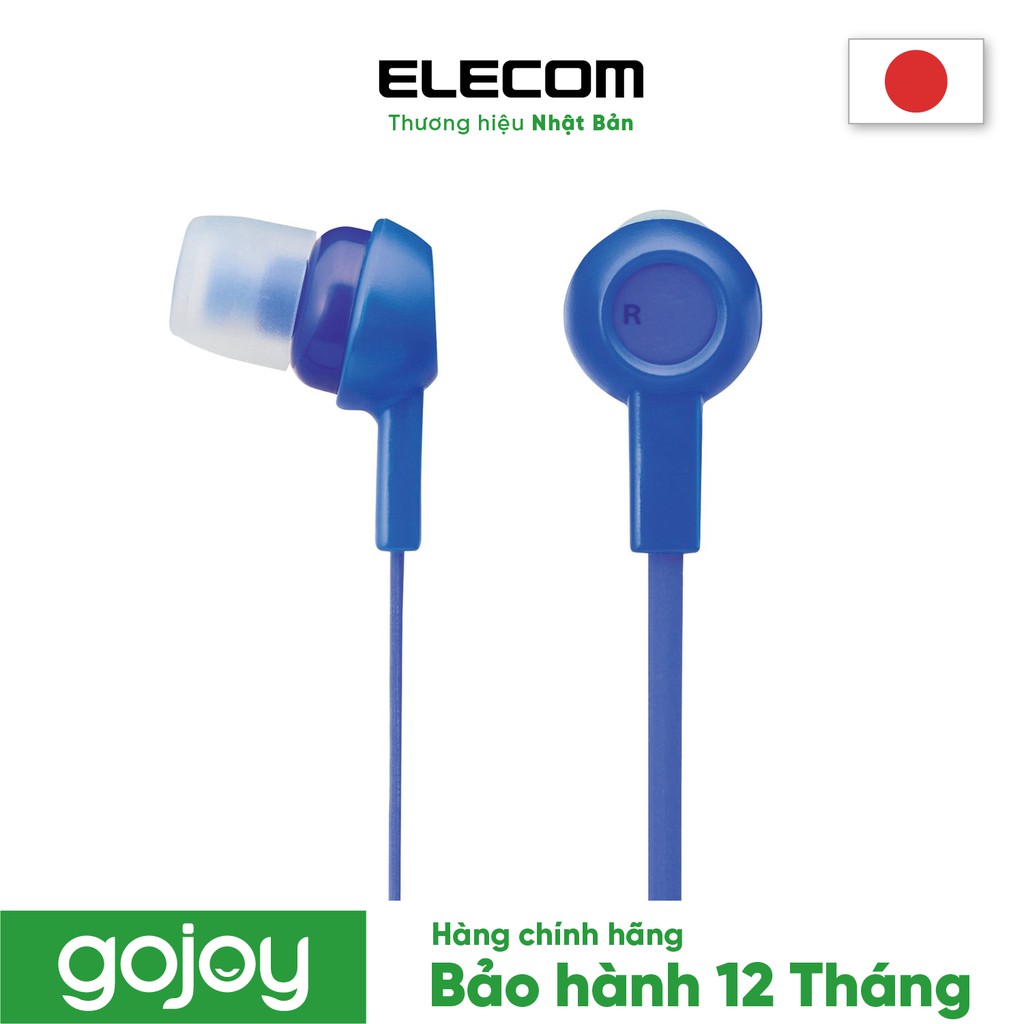 Tai nghe nhét tai có dây ELECOM EHP-C3520 - Hàng chính hãng Bảo hành 12 tháng