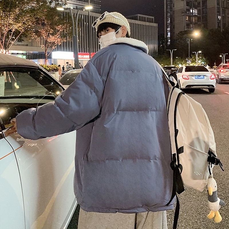 Áo khoác phao nam oversize, áo phao nam trần bông mặc đi chơi mùa đông thời trang ulzzang hàn quốc