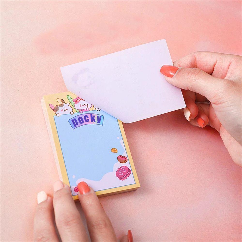 Set 80 Tờ Giấy Ghi Chú Họa Tiết Dễ Thương