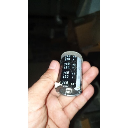 2 tụ điện 1000uf 385V tháo biến tần