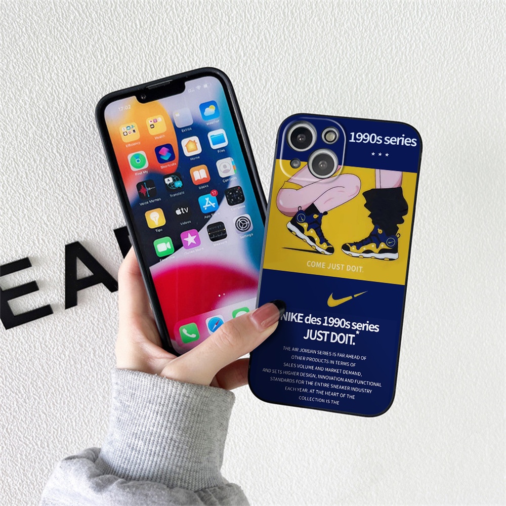 ️‍Ốp Điện Thoại Mềm In Logo Thời Trang Cho iPhone 11 13 Pro Max XS Max XR 7 8 Plus 12Pro 13 Pro