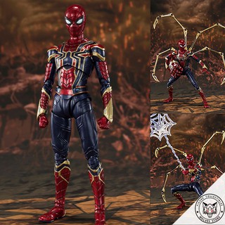 [Phiếu đặt hàng trước] Mô hình chính hãng SHF: Iron Spider (Final Battle) (spiderman)