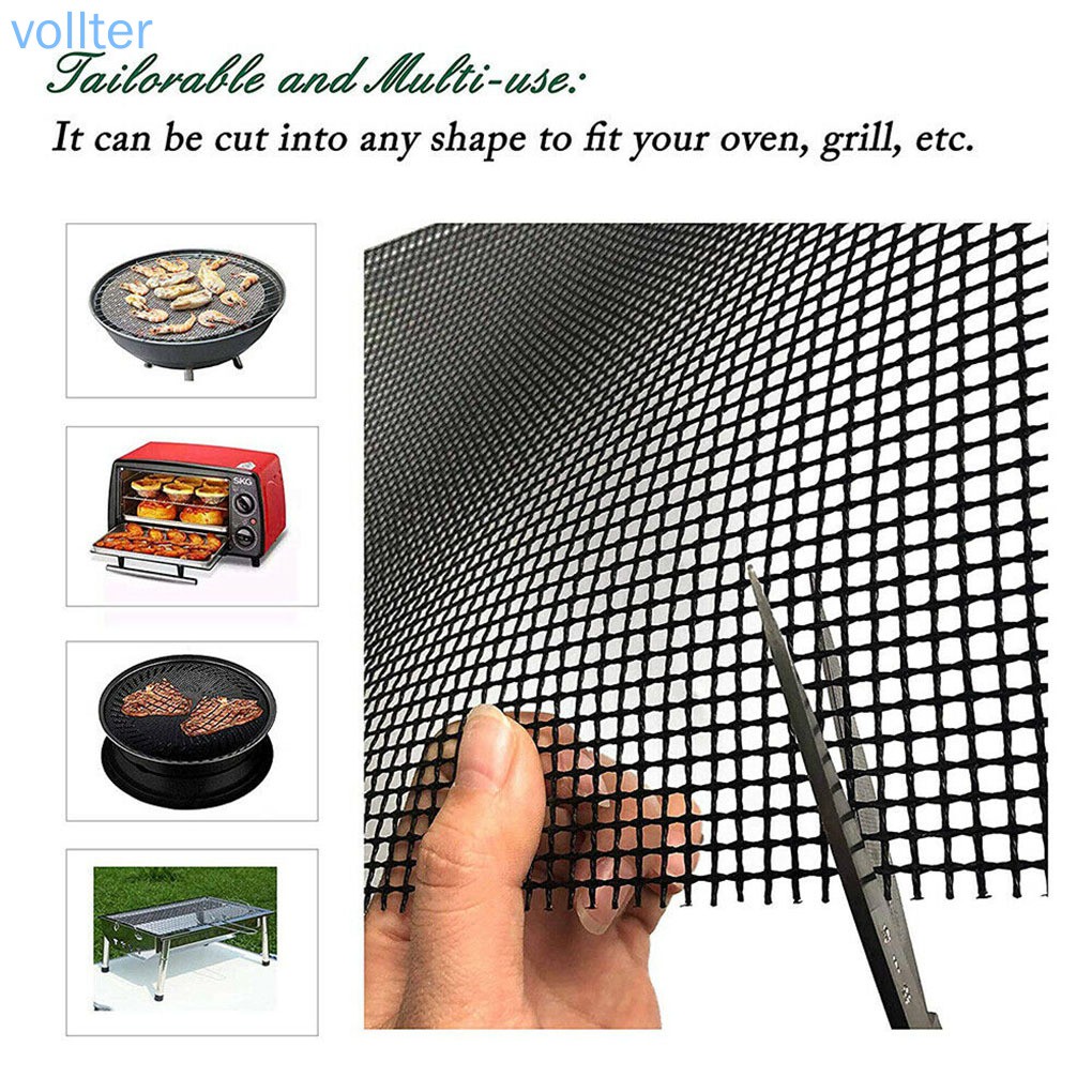 Tấm lót dạng lưới nướng Bbq chống dính 30x40cm tiện dụng