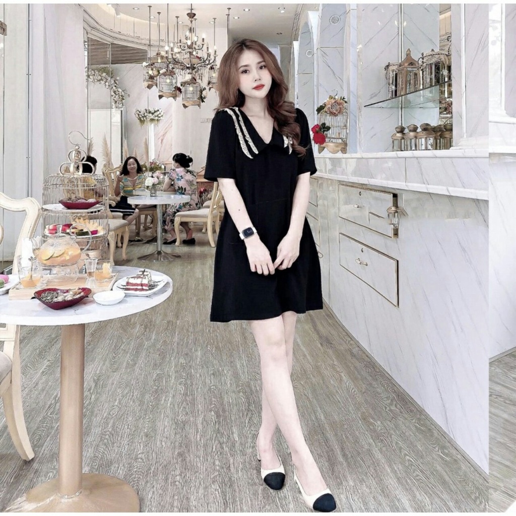 Đầm Bầu Váy Bầu Công Sở Dáng Suông Tay Ngắn Thiết Kế Đi Làm Đi Chơi A088 Lin Store66