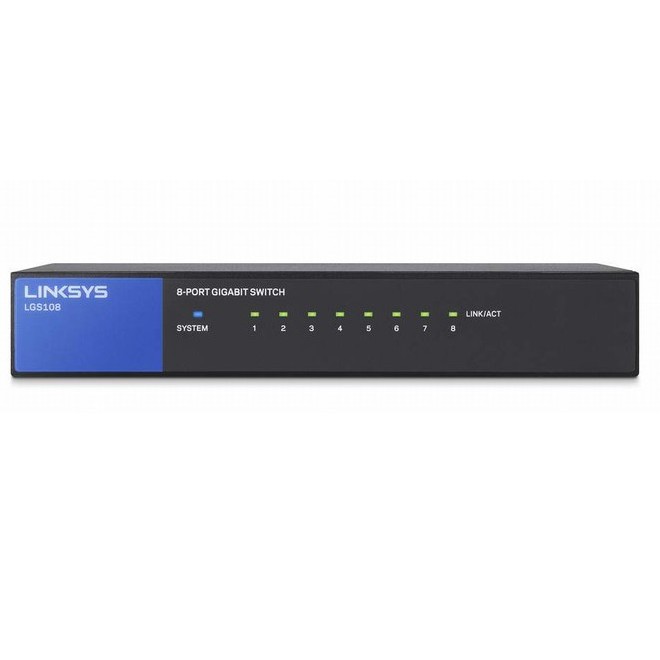 [Mã 254ELSALE giảm 7% đơn 300K] Switch 8 cổng 10/100/1000 gigabit LGS108