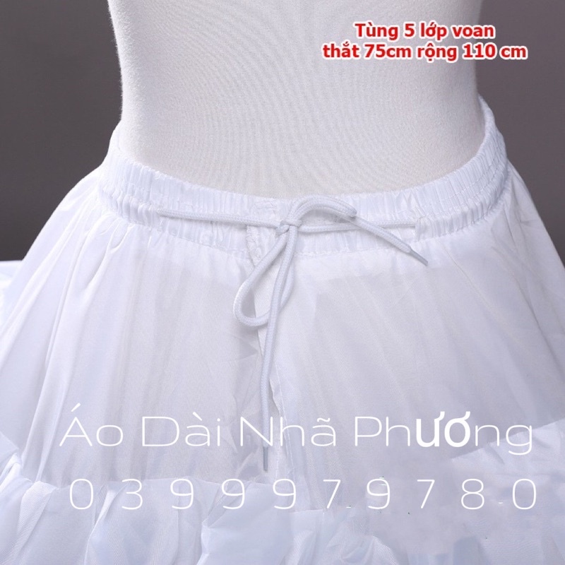 ⚡️Giá Sỉ⚡️ Tùng 3 tầng, 6 tầng mặc váy cưới cô dâu- Tùng làm phồng váy.