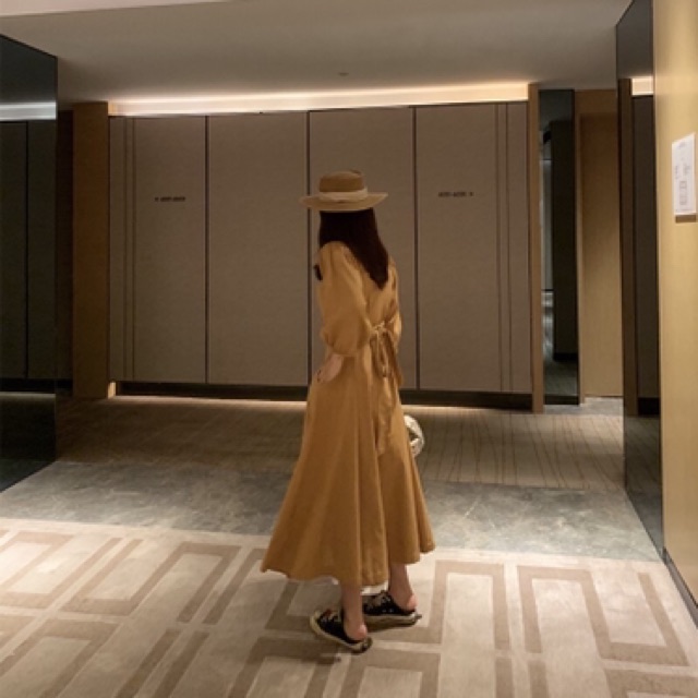 ĐẦM CỔ VUÔNG TAY PHỒNG | BigBuy360 - bigbuy360.vn