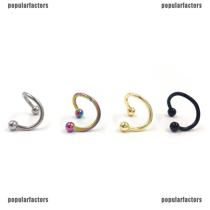 Cặp Khuyên Xỏ Môi Hình Chữ S