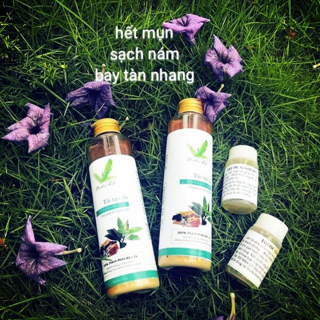 Combo tái tạo và bột rửa mặt