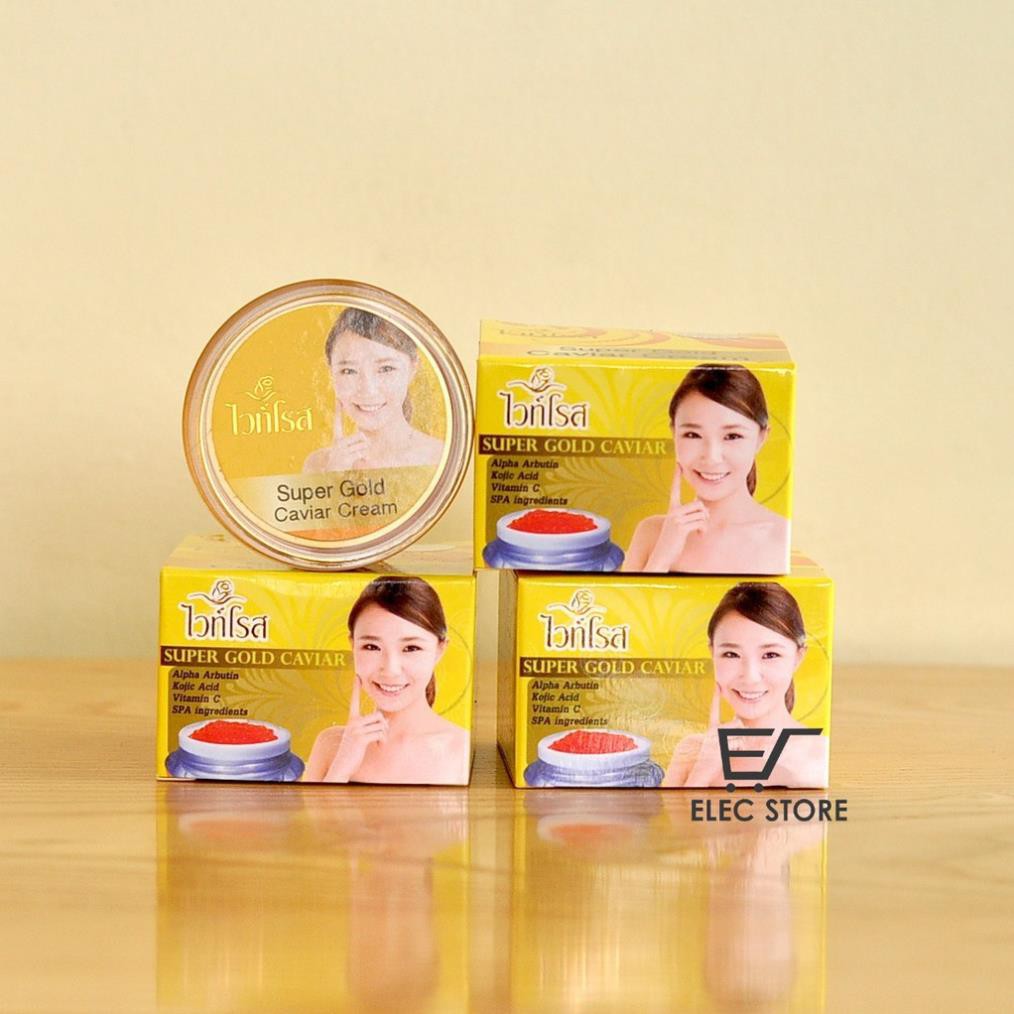 Kem Dưỡng Trắng Da Cao Cấp Face Super Gold Caviar Thái Lan